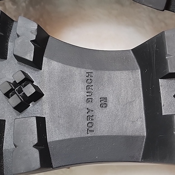 Tory Burch Mini Everly Chunky Loafers  white and brown colorblock gold hardware - Picture 14 of 16